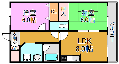アネックスヒロ 間取り