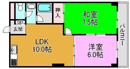 レジデンス藤戸 間取り