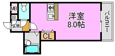 ハイグレース長田 間取り