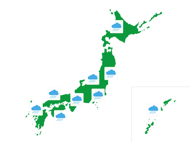 雨予報